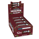 Load image into Gallery viewer, Yayamia Raw Cacao Fruit & Nut Bar No Added Sugar Vegan Snack High Fibre Chocolate Bar with 100% Natural Ingredients 168 kcal