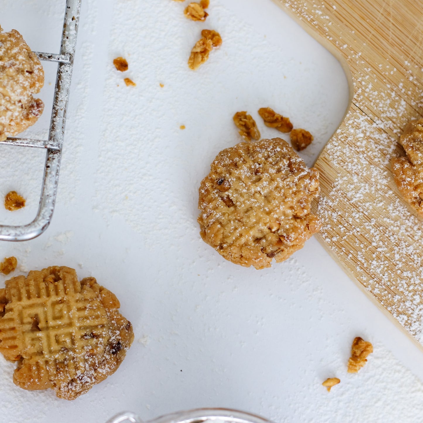 Yayamia Vanilla Cookie Gluten-free, Reduced-carb, Ketogenic, Vegan , Vanilla Flavours