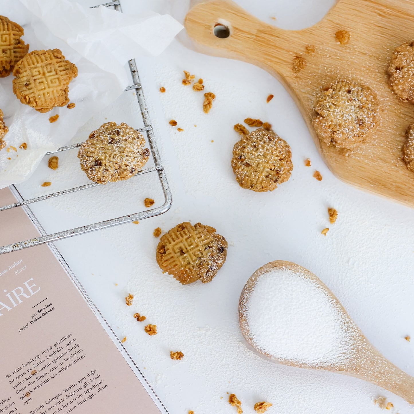 Yayamia Vanilla Cookie Gluten-free, Reduced-carb, Ketogenic, Vegan , Vanilla Flavours