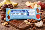 Load image into Gallery viewer, Yayamia Banana & Hazelnut Fruit & Nut Bar for Kids No Added Sugar Vegan & Gluten-Free Snack High Fibre with Added Vitamins Soft Texture 100% Natural Ingredients