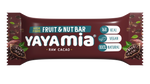 Load image into Gallery viewer, Yayamia Raw Cacao Fruit & Nut Bar No Added Sugar Vegan Snack High Fibre Chocolate Bar with 100% Natural Ingredients 168 kcal