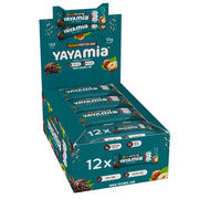 Yayamia Chia & Choco Vegan Protein Bar 10g Plant-Based Protein No Added Sugar 100% Natural Ingredients Cocoa & Chia Seeds Snack Bar 152 kcal
