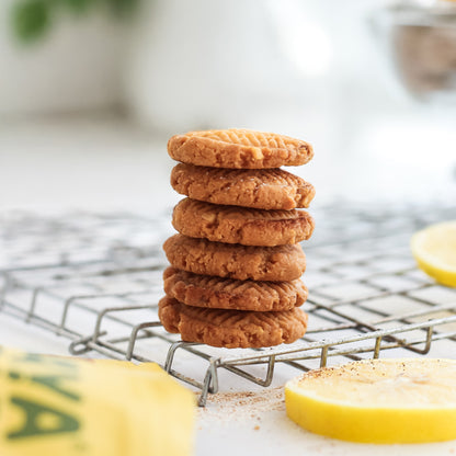 Yayamia Lemon Cookie Gluten-free, Reduced-carb, Ketogenic, Vegan , Lemon Flavours