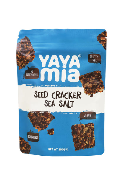 Seed Cracker Olive – Keto-Friendly, Low-Carb, High-Fibre Vegan Snack